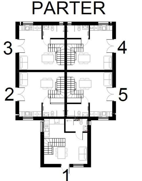 Apartamenty Teczowa 14 Сарбиново Экстерьер фото